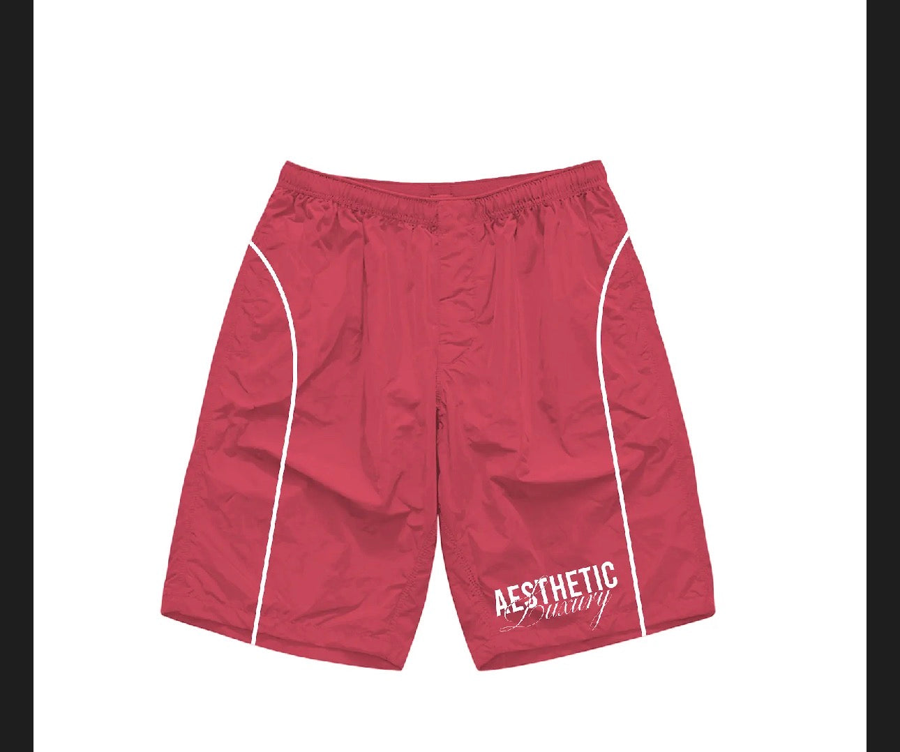 Hot Pink Windbreaker Shorts
