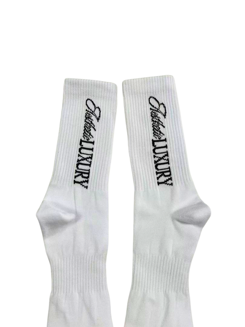 White Aesthetic Socks