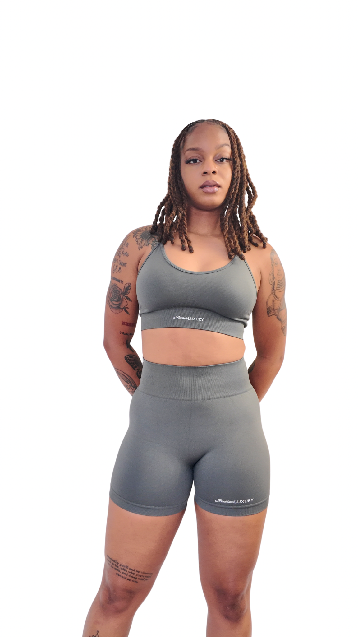 Gray Watch My Back Set